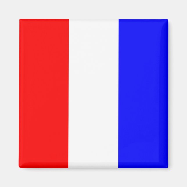Nautical Flag Alphabet Sign Letter T (Tango) Magnet (Front)