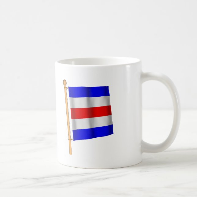 Nautical Flag 'C' Coffee Mug (Right)