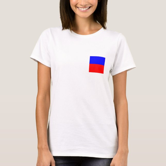 Nautical Flag E T-Shirt (Front)