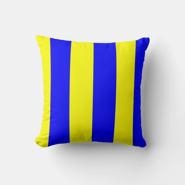 Nautical Flag "G" Golf Pillow (Front)
