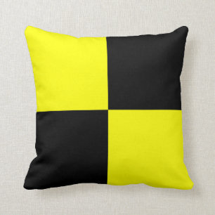 Nautical Flag "L" Lima Pillow
