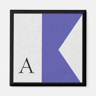 Nautical Flag Magnet Alphabet Letter A