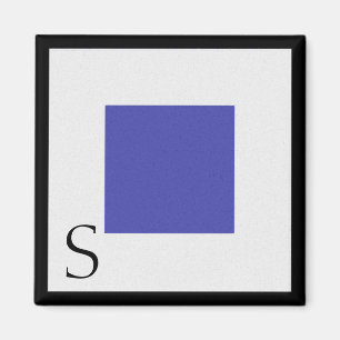 Nautical Flag Magnet Alphabet Letter S