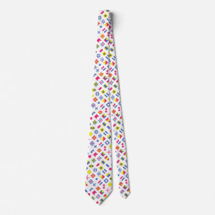 Nautical Flag Neck Tie