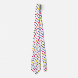 Nautical Flag Neck Tie