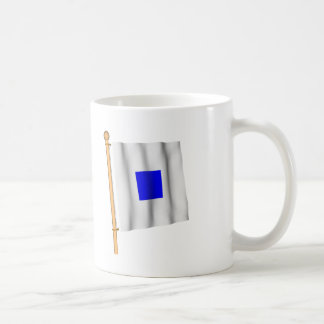 Nautical Flag 'S' Coffee Mug