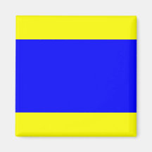 Nautical Flag Signal Letter D (Delta)