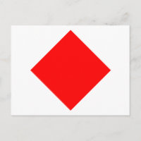 Nautical Flag Signal Letter F