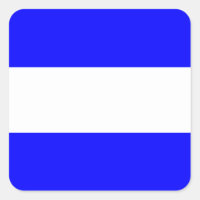 Nautical Flag Signal Letter J (Juliet)