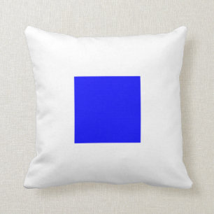 Nautical Flag Signal Letter S Sierra Cushion