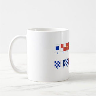 Nautical Flag Surfside Nantucket Mug