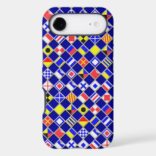 Nautical Flags Chequered Pattern