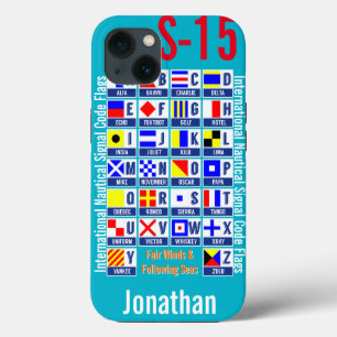 Nautical Flags iPhone 13 Case