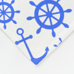 Nautical Fleece Blanket