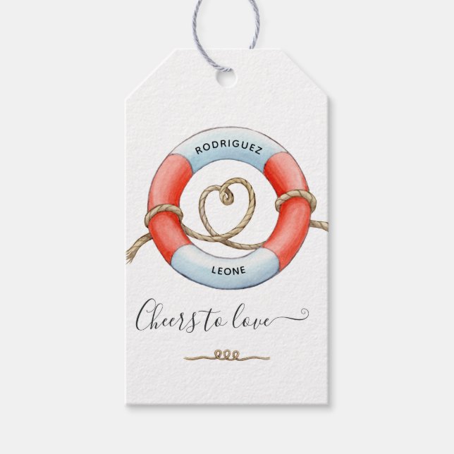 Nautical Gift Tags (Front)