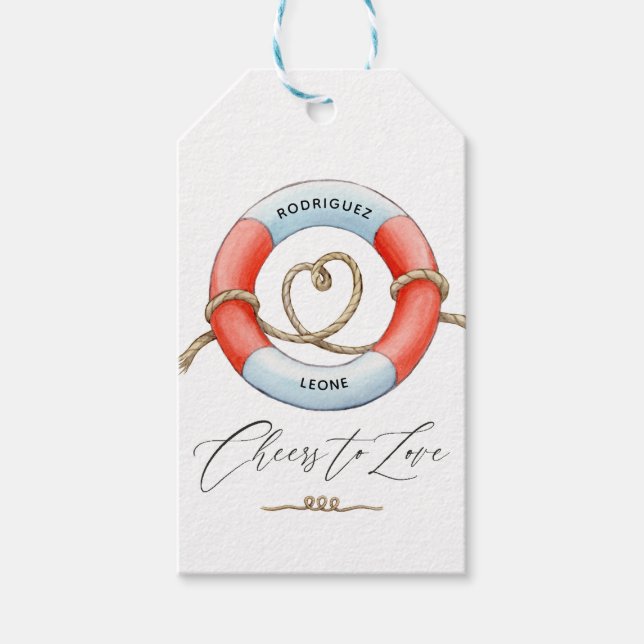 Nautical Gift Tags (Front)