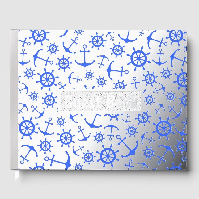 Nautical Guest Book (Front)
