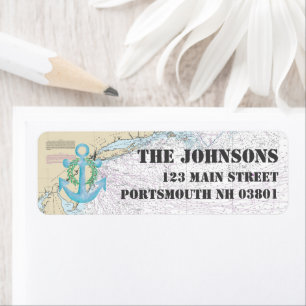 Nautical Happy Holidays from New Hampshire