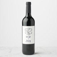 Nautical Heart Rope Anchor Coastal Wedding