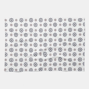 Nautical Helms Tea Towel