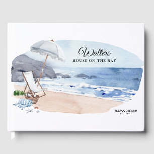 Nautical House On The Bay Beach Guest Book