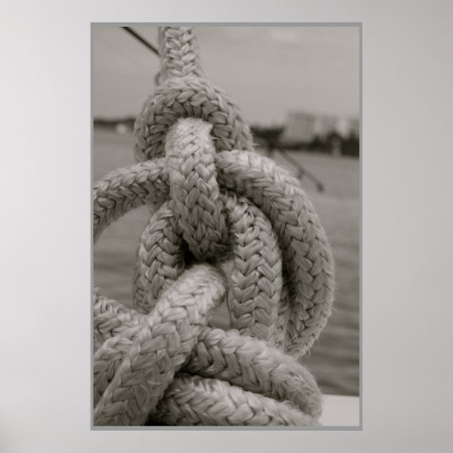 Nautical Knot Poster (Front)