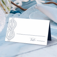 Nautical Knot Rope Simple Wedding