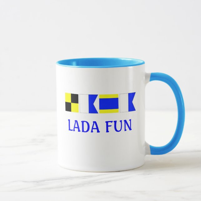 Nautical LADA Mug (Right)