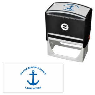 Nautical Lake House Self-inking Stamp
