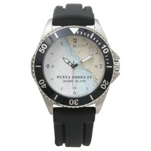 Nautical Latitude Longitude Boater's Punta Gorda Watch