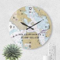 Nautical Latitude Longitude San Francisco 24-Hour