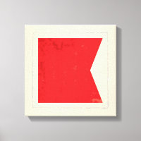 Nautical Letter “B” Signal Flag