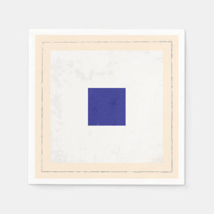 Nautical Letter “S” Signal Flag Napkin