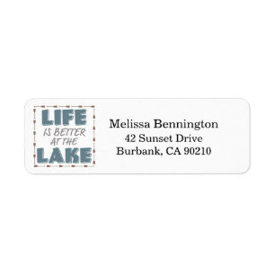 Nautical Life is Better at the Lake Quote