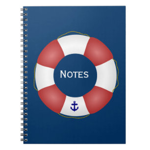 Nautical Life preserver Notebook