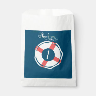Nautical Lifesaver Any Age Aboard Pool Party Favour Bags