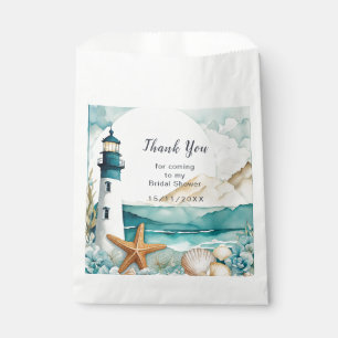 Nautical Lighthouse Bridal Shower Favour Bags