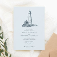 Nautical Lighthouse Ocean Seaside Wedding