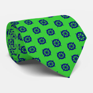 Nautical Lime Green Tie