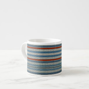 Nautical Linen Stripe Espresso Cup