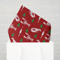 Nautical Lobsters and Buoys Christmas Pattern