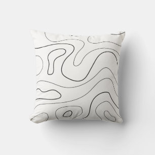 Nautical Map Pillow