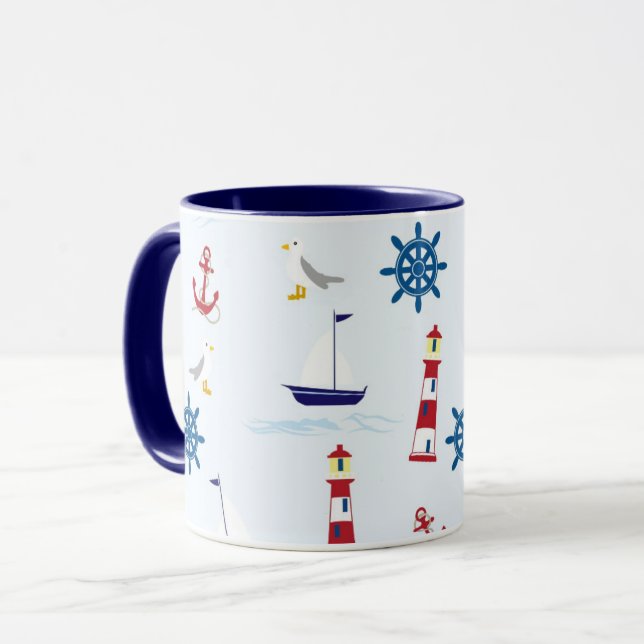 Nautical Mug (Front Left)