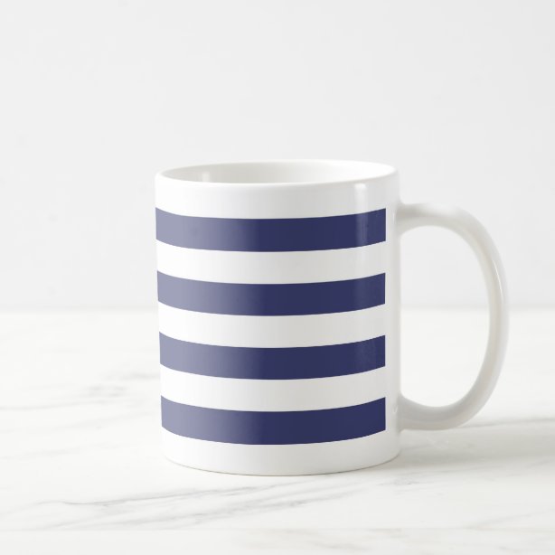 Navy Blue Coffee & Travel Mugs | Zazzle UK