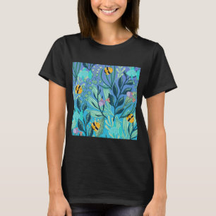 Nautical Ocean Life Fish Collage T-Shirt