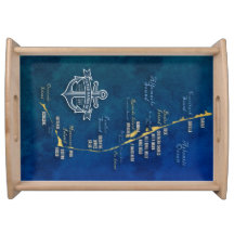 Nautical Outer Banks Map