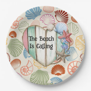 Nautical Paper Plate