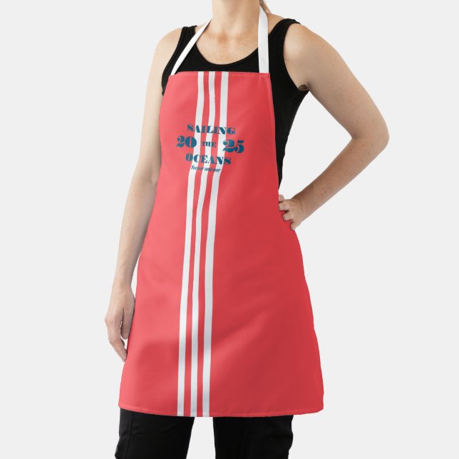 Nautical Party Apron (Insitu)