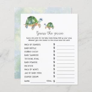 Nautical Party games Price Guess Game