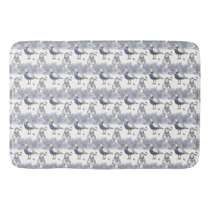 Nautical Pattern Bath Mat